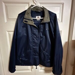 Nike Ladies Nylon Navy Jacket
